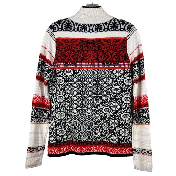 Icelandic Design 100% Merono Wool Sweater, Full Zip, Size Medium - Picture 2 of 9